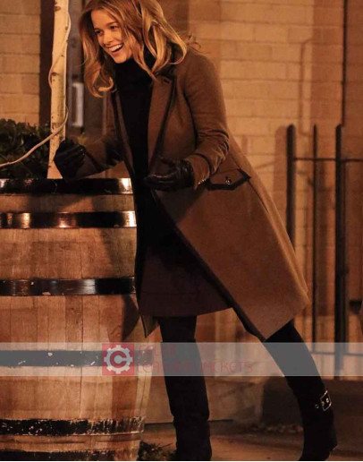 Before We Go Alice Eve (Brooke Dalton) Trench Coat