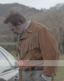 Deerskin Jean Dujardin (Georges) Fringe Suede Jacket