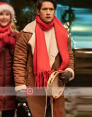 Love Hard Harry Shum Jr. (Owen Lin) Shearling Coat