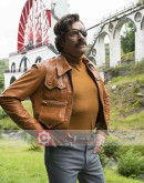 Mindhorn Julian Barratt (Richard Thorncroft) Leather Jacket