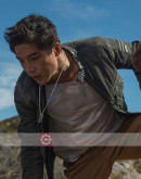 Power Rangers Ludi Lin (Zack) Leather Jacket