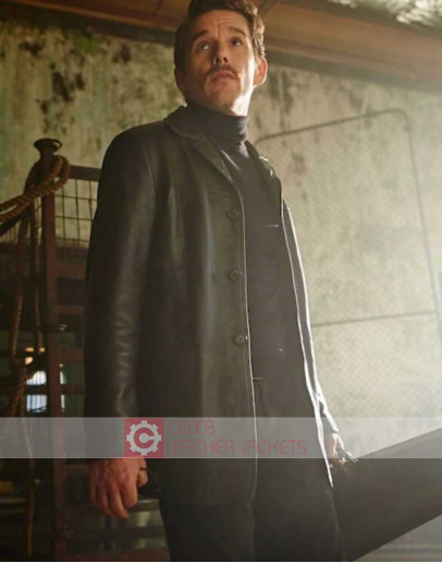 Predestination Ethan Hawke (The Barkeep) Leather Jacket