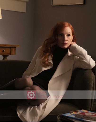 Scenes from a Marriage Jessica Chastain (Mira) Trench Coat