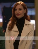 Scenes from a Marriage Jessica Chastain (Mira) Trench Coat