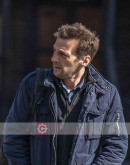 The Bureau Mathieu Kassovitz (Guillaume Debailly) Blue Jacket