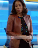 The Morning Show Karen Pittman (Mia Jordan) Leather Jacket