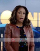 The Morning Show Karen Pittman (Mia Jordan) Leather Jacket