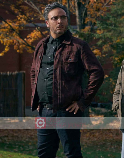 The Republic of Sarah Salvatore Antonio (Luis Vidal) Suede Jacket
