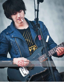 Alex Turner Blue Leather Jacket