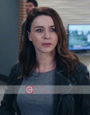 Grey's Anatomy Caterina Scorsone (Dr. Amelia Shepherd) Leather Jacket