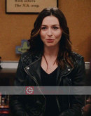 Grey's Anatomy Caterina Scorsone (Dr. Amelia Shepherd) Leather Jacket