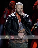 Super Bowl Justin Timberlake Leather Jacket