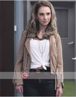 Ted Lasso Juno Temple (Keeley Jones) Suede Jacket