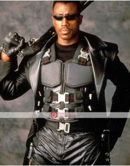 Blade Wesley Snipes Costume Trench Leather Coat