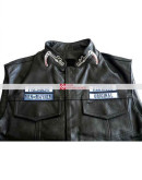 Sons of Anarchy Charlie Hunnam (Jax Teller) Leather Vest Sons of Anarchy Charlie Hunnam (Jax Teller) Leather Vest