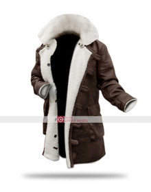 Bane Swedish Bomber Shearling Leather Jacket