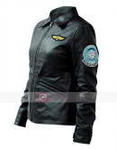 Top Gun Kelly McGillis Leather Jacket Top Gun Kelly McGillis Leather Jacket
