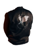 Violent Night John Leguizamo (Ben) Black Wool Coat