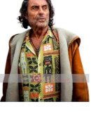 American Gods S03 Ian McShane (Mr. Wednesday) Suede Coat