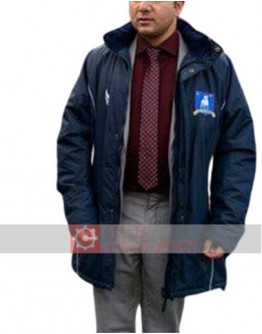 Ted Lasso Nick Mohammed (Nathan Shelley) Blue Cotton Coat