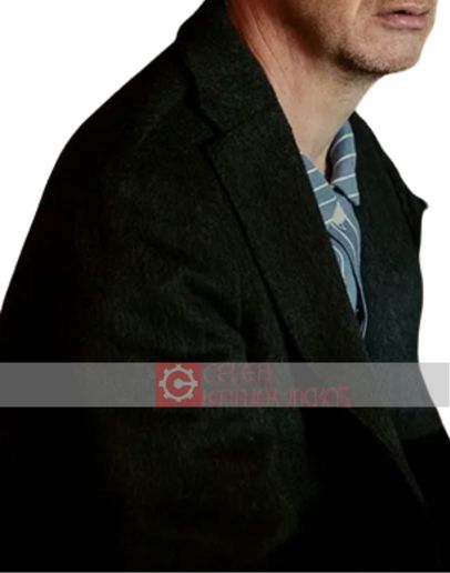 The Sandman David Thewlis (John Dee) Black Wool Coat