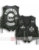 Black Label Society Zakk Wylde Vest with Patches