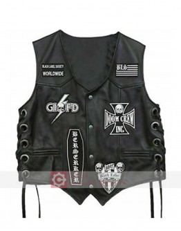 Black Label Society Zakk Wylde Vest with Patches