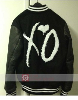 The Weeknd Tour Xo Bomber Varsity Jacket