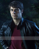 Grimm David Giuntoli (Nick Burkhardt) Leather Jacket