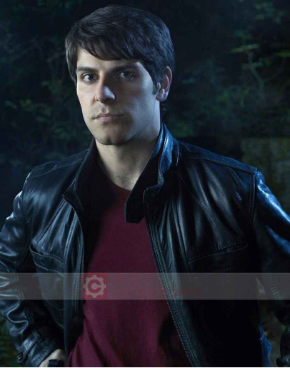 Grimm David Giuntoli (Nick Burkhardt) Leather Jacket