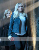 The Gifted Natalie Alyn Lind (Lauren Strucker) Suede Jacket