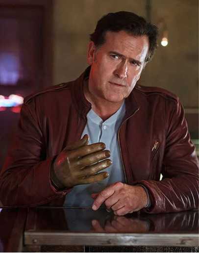 Ash vs Evil Dead Bruce Campbell (J. Williams) Leather Jacket