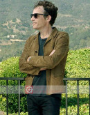 Echo In the Canyon Jakob Dylan (Self) Suede Leather Jacket