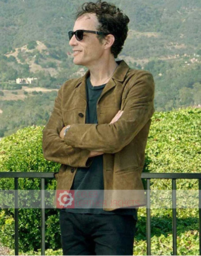 Echo In the Canyon Jakob Dylan (Self) Suede Leather Jacket