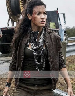 Fear The Walking Dead Luciana Galvez Leather Jacket