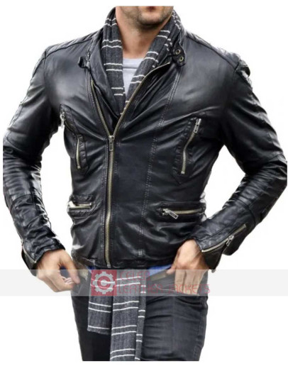 Fifty Shades Freed Brant Daugherty (Sawyer) Leather Jacket 