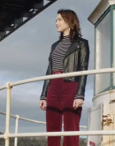 God Friended Me Violett Beane (Cara Bloom) Leather Jacket