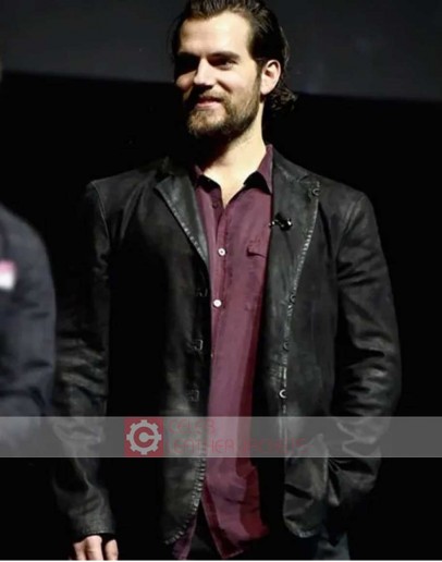 Justice League Henry Cavill (superman) Leather Jacket