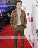 Love Simon Nick Robinson (Simon) Leather Jacket
