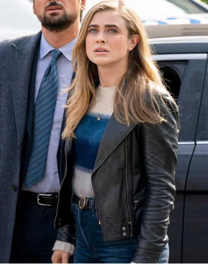 Manifest Melissa Roxburgh (Michaela Stone) Leather Jacket