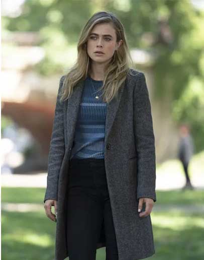 Manifest Melissa Roxburgh (Michaela Stone) Trench Coat