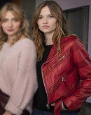 Skam France Marilyn Lima (Manon De­mis­sy) Leather Jacket