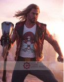 Thor Love and Thunder Chris Hemsworth (Thor) Leather Vest