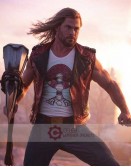 Thor Love and Thunder Chris Hemsworth (Thor) Leather Vest