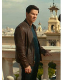 Uncharted Mark Wahlberg (Victor Sullivan) Leather Jacket