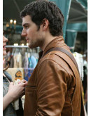 Whatever Works Henry Cavill (Randy) Leather Jacket