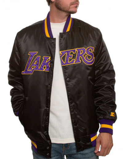 Lakers Men's Los Angeles Bomber Jacket