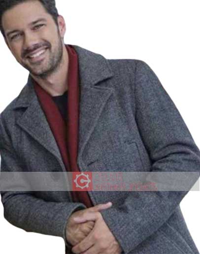 A Timeless Christmas (Charles Whitley) Ryan Paevey Wool Coat
