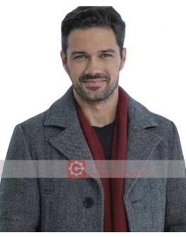 A Timeless Christmas (Charles Whitley) Ryan Paevey Wool Coat