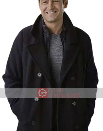 An Unexpected Christmas (Jamie) Tyler Hynes Wool Coat